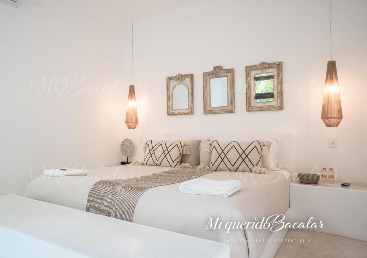 Casa Pibe, Private Jacuzzi, Pier And Rooftop Villa Bacalar Buitenkant foto